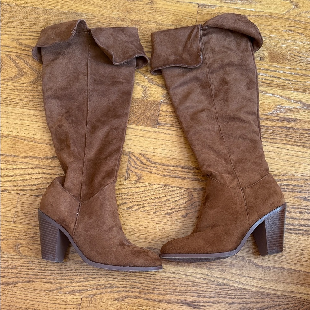 Qupid Knee High Boots